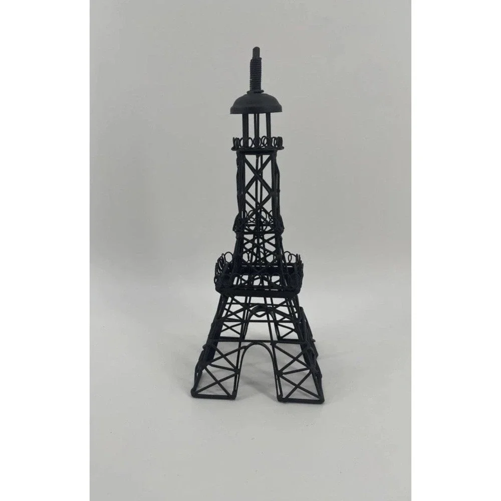 Eiffel Tower Metal Decor Black Table Centerpiece‎ Paris Style Home Accent